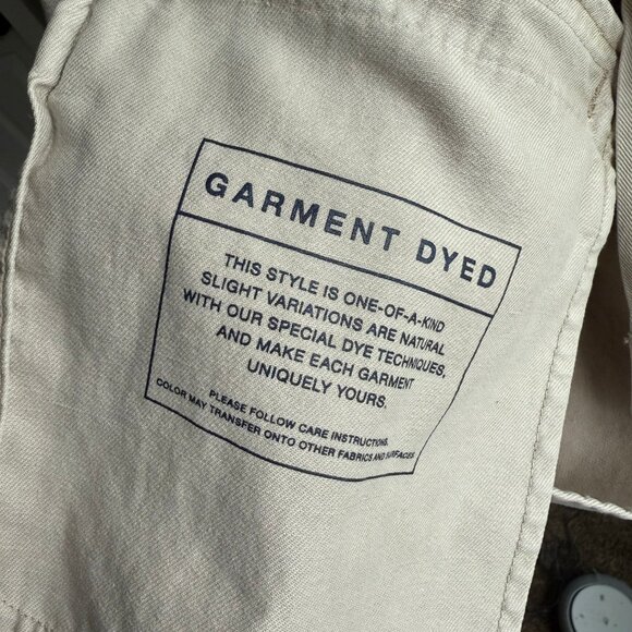 Gap Oversized Khaki Blazer Moonstone Beige - Picture 6 of 8